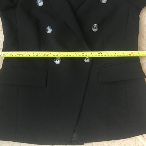 Simons - Contemporaine Balmain Style Double Breasted Blazer - Picture 11 of 16